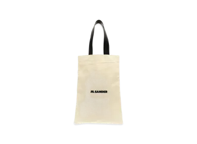 Jil Sander Women's 'Flat Shopper' Large Shopping Bag "White"