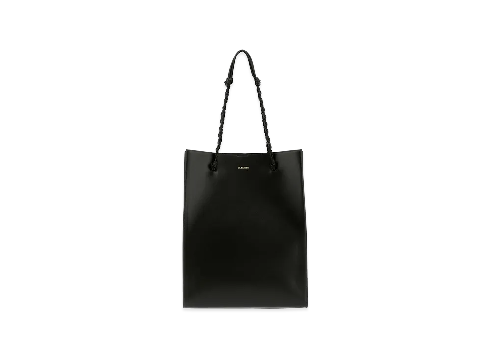 Jil Sander Women's Leather Tangle Shopping Bag "Black"