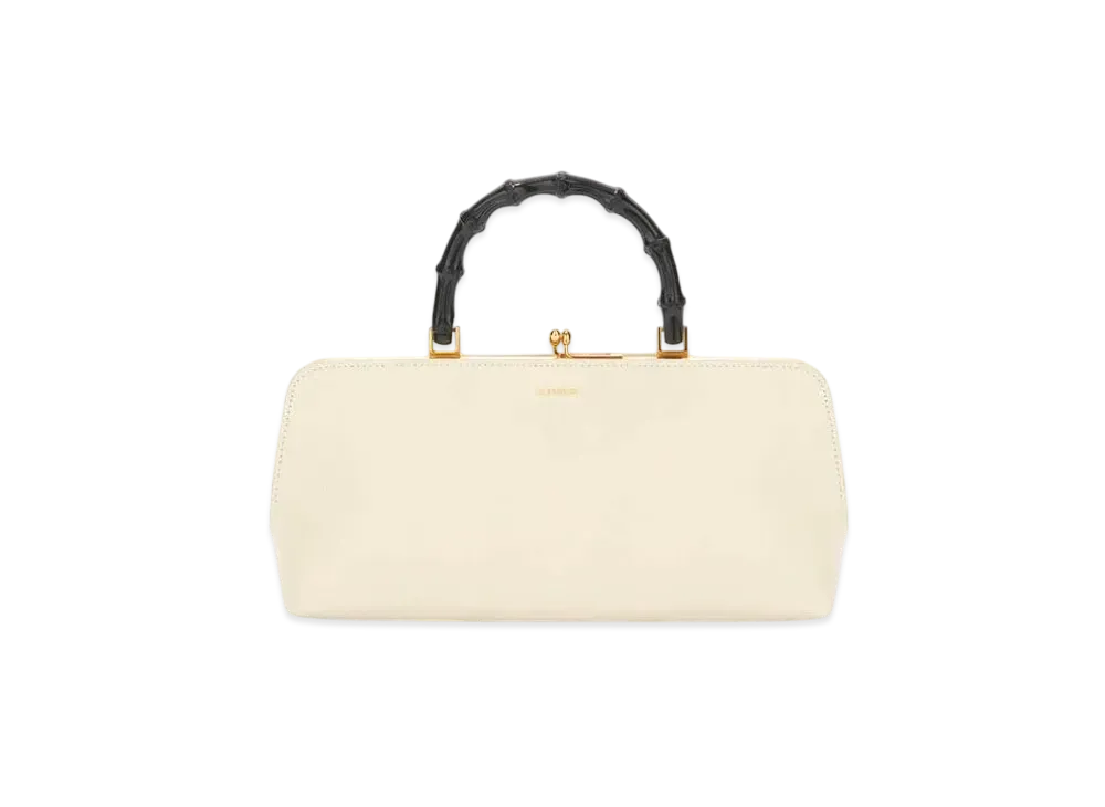 Jil Sander Goji Bamboo Small "Chalk"