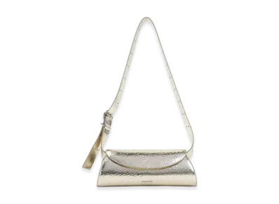 Jil Sander Women's Cannolo Small Shoulder Bag "Gold"