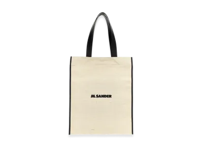 Jil Sander Women's Medium flat Shopping Bag "White"