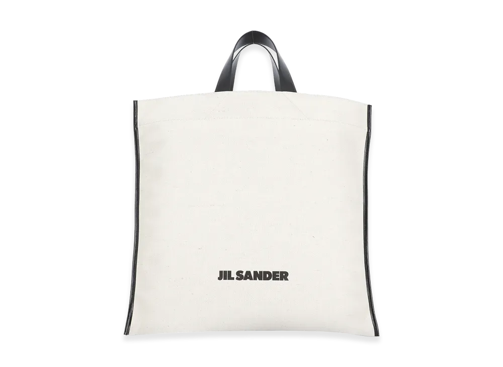 Jil Sander Women's 'border Book Tote Square' Shopping Bag "White"