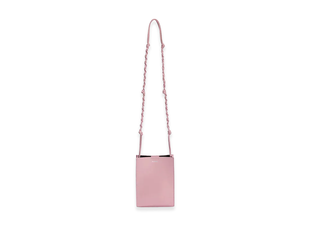 Jil Sander Women's Leather Small Tangle Shoulder Bag "Pink"
