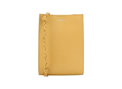 Jil Sander Women's Leather Small Tangle Shoulder Bag "Yellow"