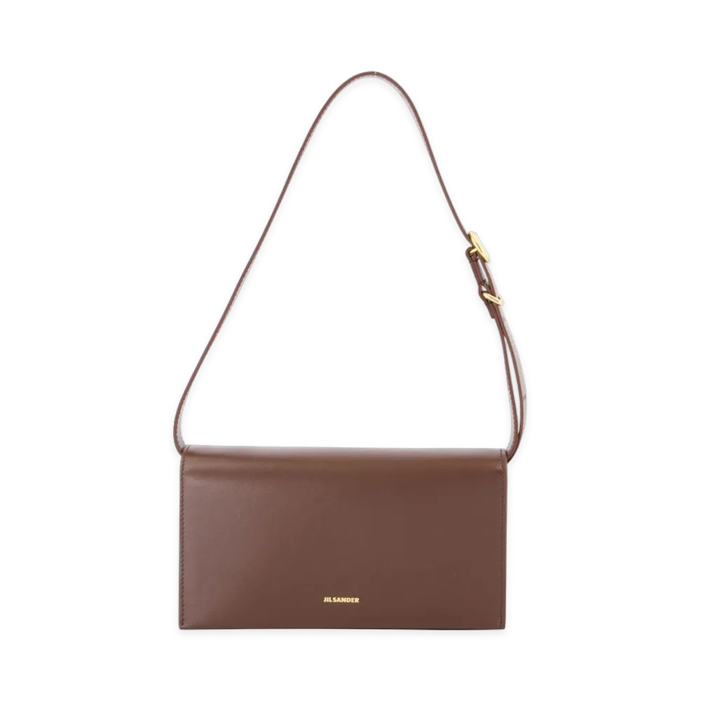 Jil Sander Women's All Day W/Buckle Crossbody "Brown"