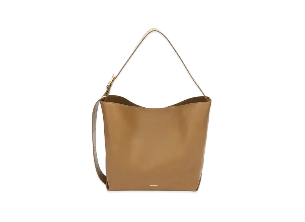 Jil Sander Folded Tote Medium "Honey Blonde"
