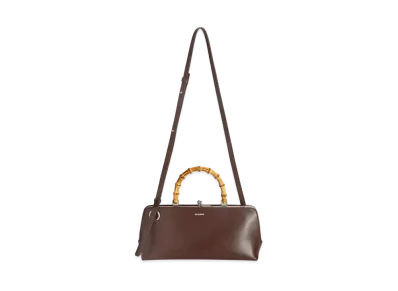 Jil Sander Goji Bamboo Small "Dark Earth"