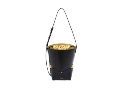 Jil Sander Curve Bucket Small "Black"