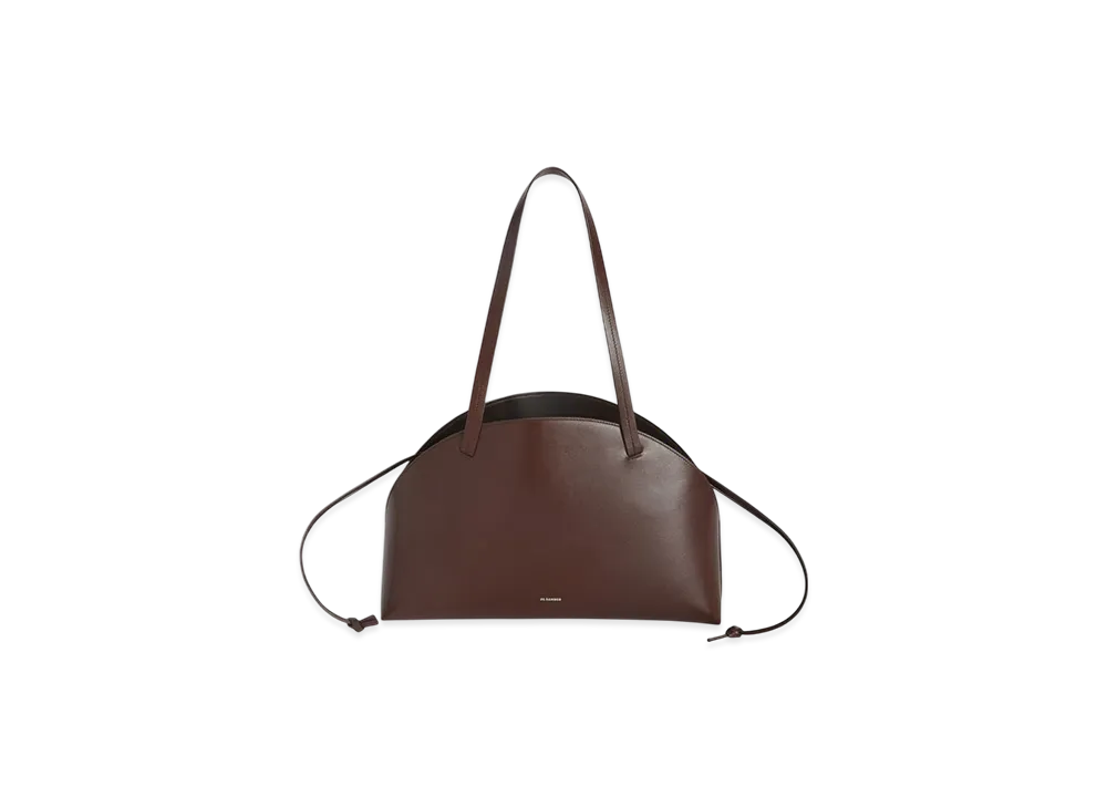 Jil Sander Curve Shoulder Medium "Dark Earth"
