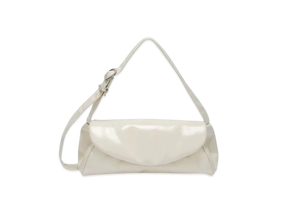 Jil Sander Cannolo Padded Grande "Eggshell"