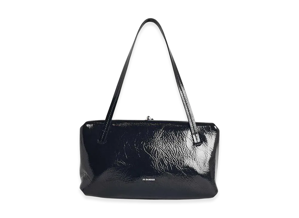 Jil Sander Women's Leather Goji Pillow Handbag "Black"