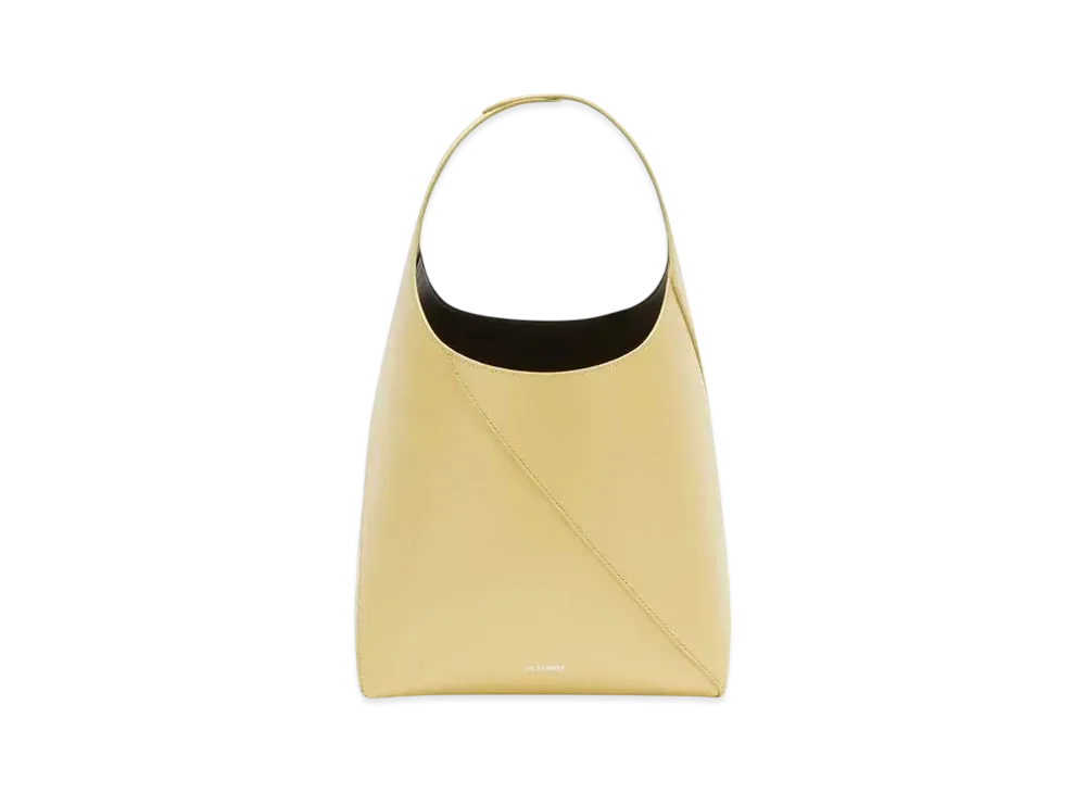 Jil Sander Vertigo Bucket Bag "Champagne"