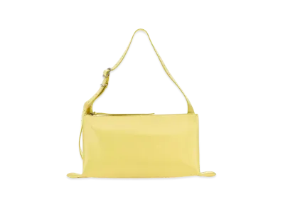 Jil Sander Women's Leather Shoulder Bag "Yellow"