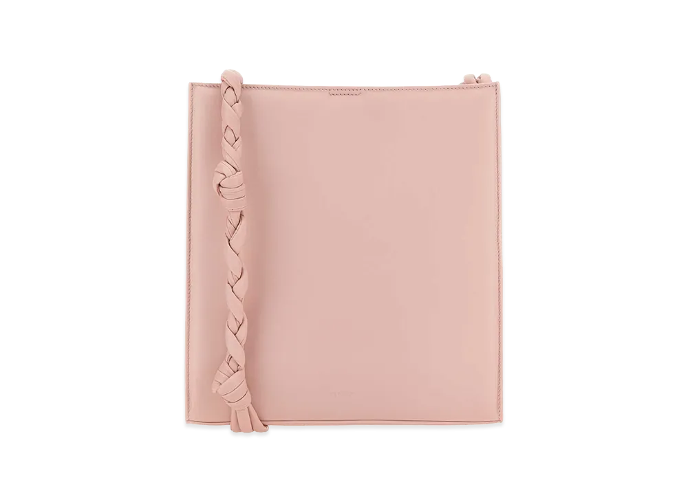 Jil Sander Women's Leather Tangle Shoulder Bag "Pink"