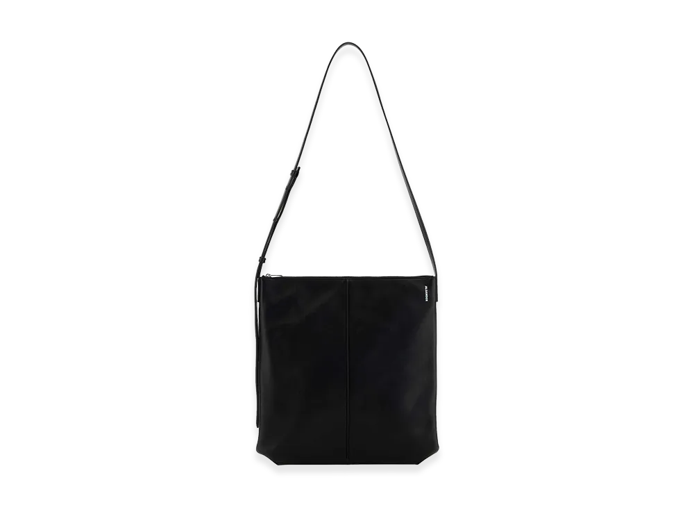 Jil Sander Women's Leather Linea Crossbody Bag "Black"