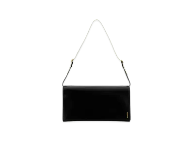 Jil Sander Women's Leather Medium File Shoulder Bag "Black"