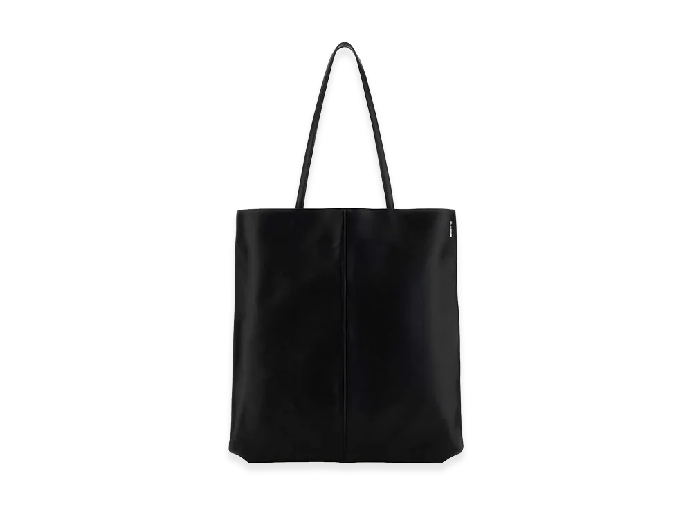 Jil Sander Women's Leather Linea Shopping Bag "Black"