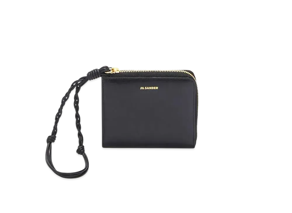 Jil Sander Tangle Card Holder "Black"