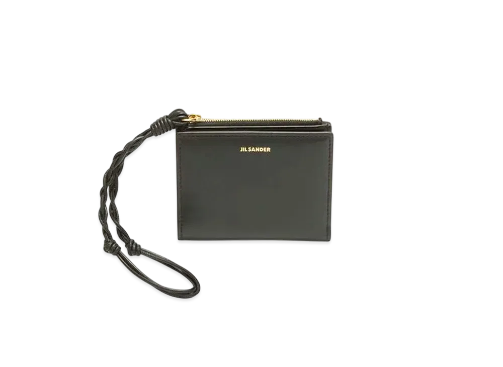 Jil Sander Tangle Wallet Mini "Black"