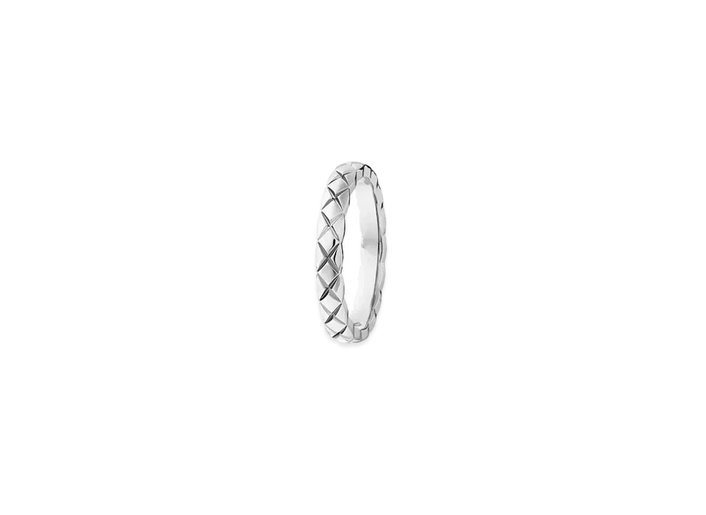CHANEL Coco Crush Wedding Band Small Version "Platinum"