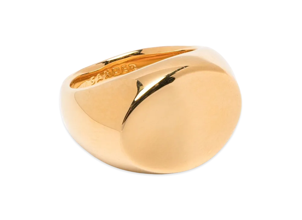 Jil Sander Women's Ring "Gold"