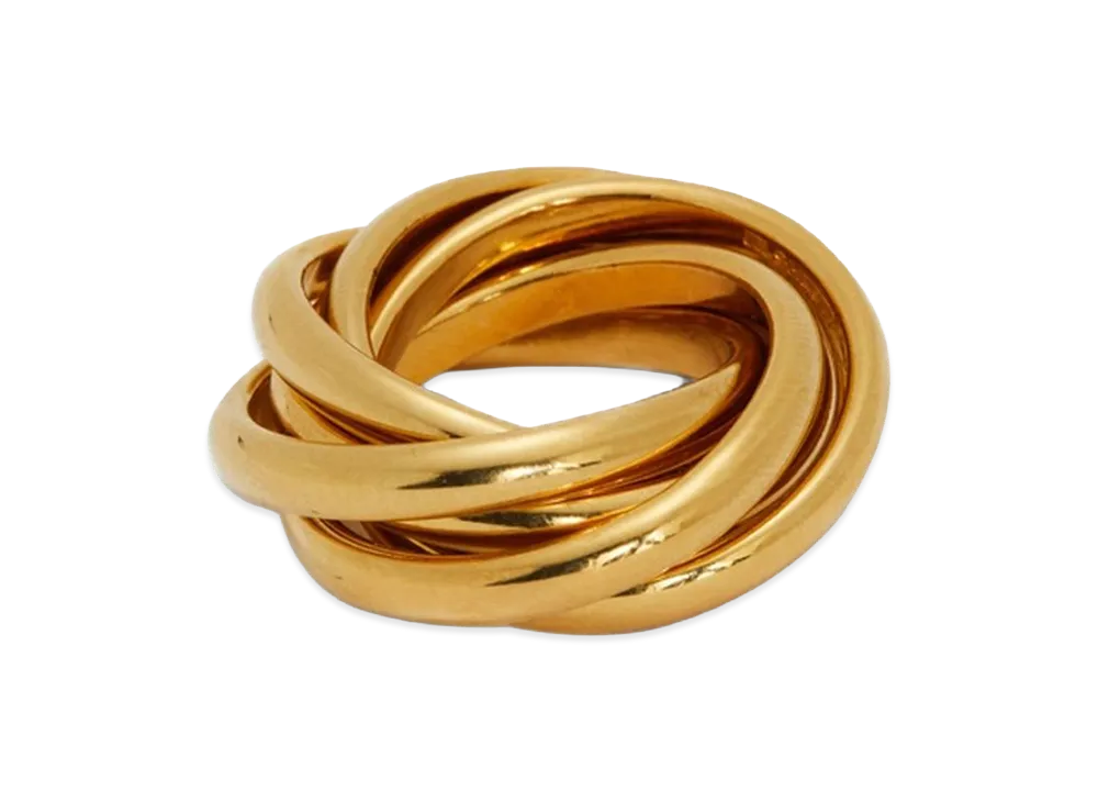 Jil Sander Women's Ring "Gold"