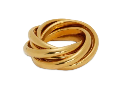 Jil Sander Women's Ring "Gold"