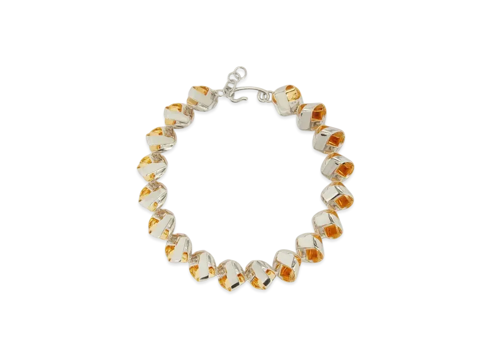 Jil Sander Necklace "Yellow/Silver"