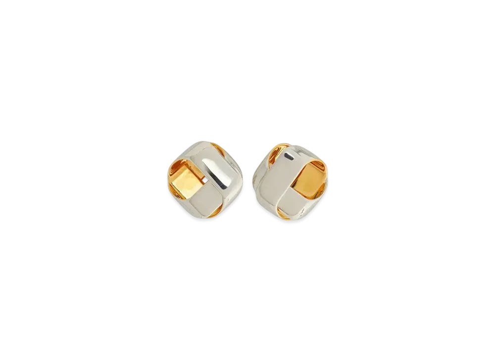 Jil Sander Earrings "Yellow/Silver"