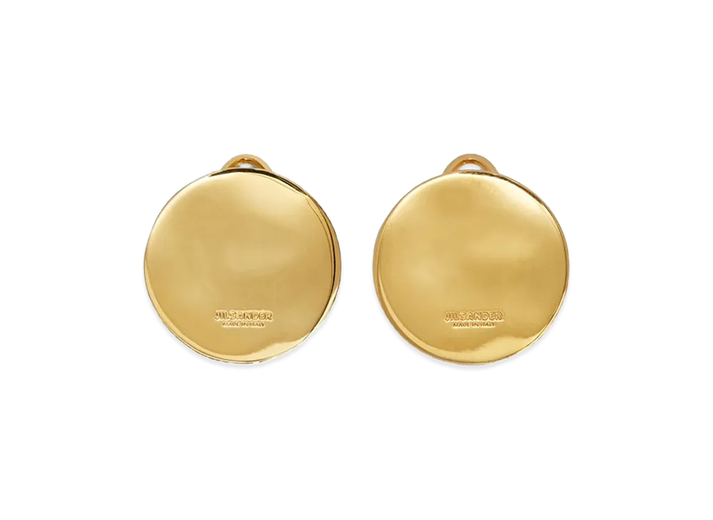 Jil Sander Women's Earrings "Gold"