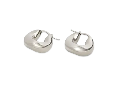 Jil Sander Women's Earrings "Silver"
