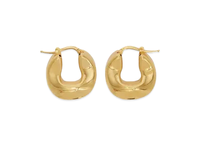 Jil Sander Women's Earrings "Gold"
