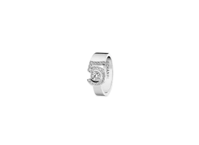CHANEL Eternal N5 Ring Diamonds 18K "White Gold"