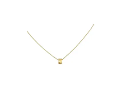 CHANEL Coco Crush Necklace Quilted Motif, 18K Yellow Gold