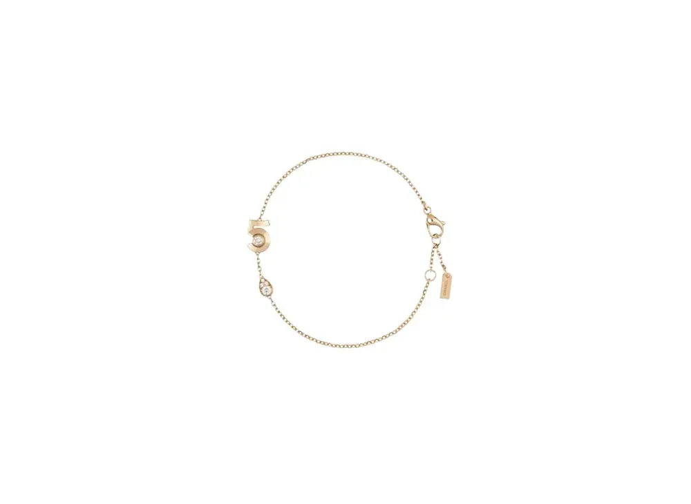CHANEL Extrait De N°5 Bracelet 18K Diamonds "Beige Gold"