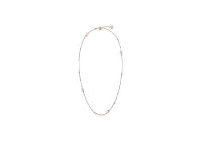 CHANEL Les Infinis de N5 Transformable Long Necklace 18K Beige Gold Diamonds