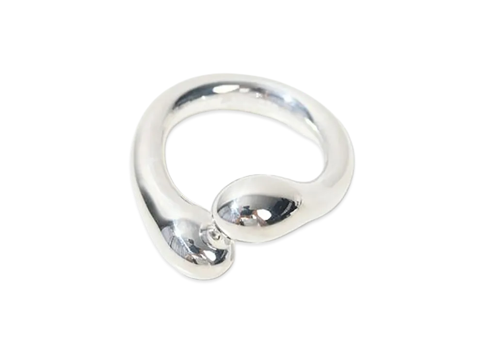 Jil Sander Women's Anello Ring "Silver"