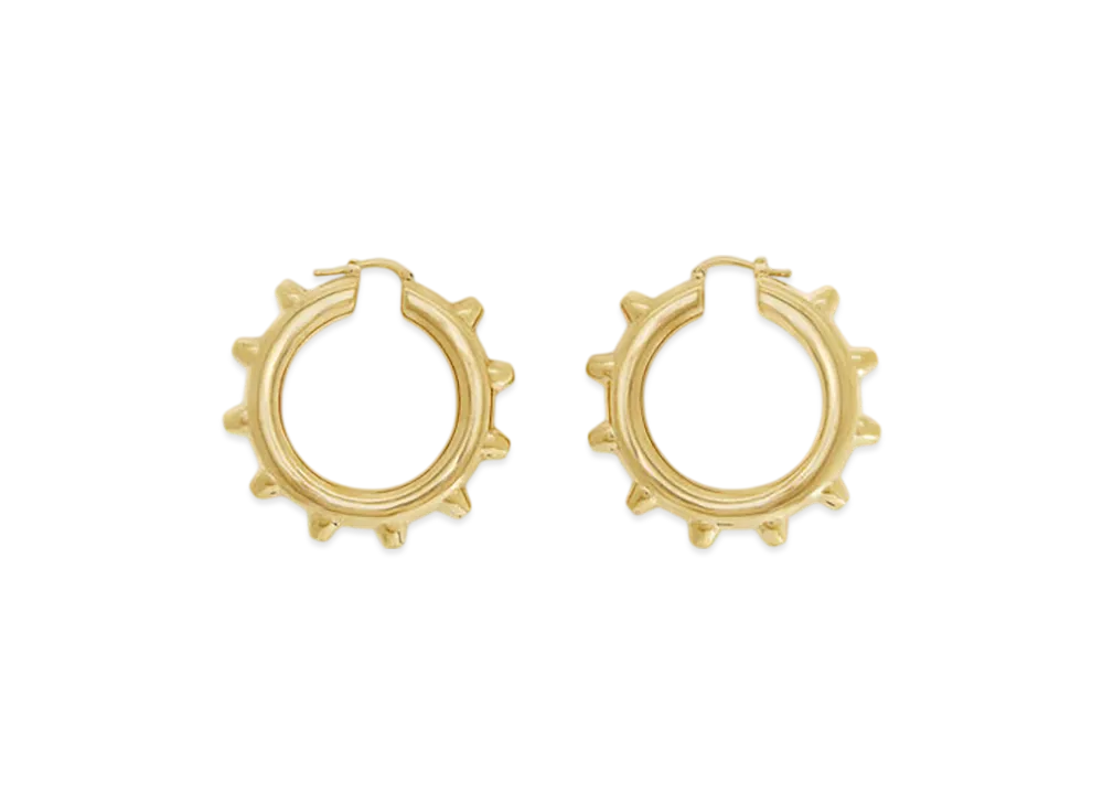 Jil Sander Earrings "Gold"