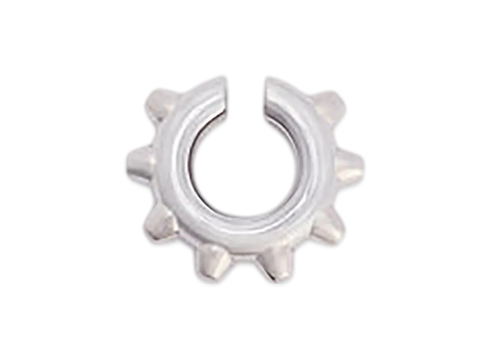 Jil Sander Ear Cuff "Silver Crystal"