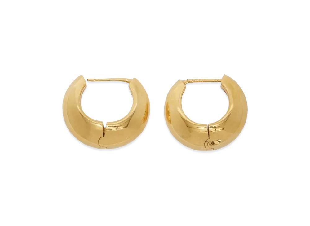 Jil Sander Women's Earrings "Gold"