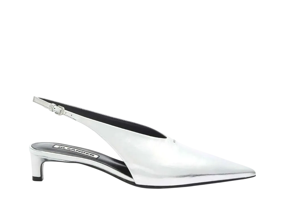 Jil Sander Women's Pumps "Sky Grey"