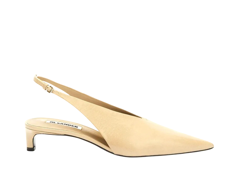 Jil Sander Women's Pumps "Dark Sand"