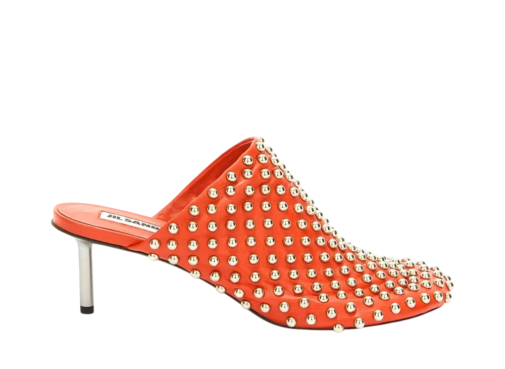Jil Sander Women's Mules "Rouge"