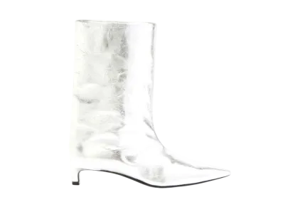 Jil Sander Women's Ankle Boots "Silver Crystal"