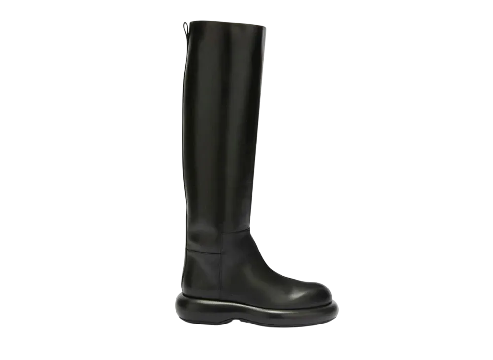 Jil Sander Women's Knee Boots "Black"