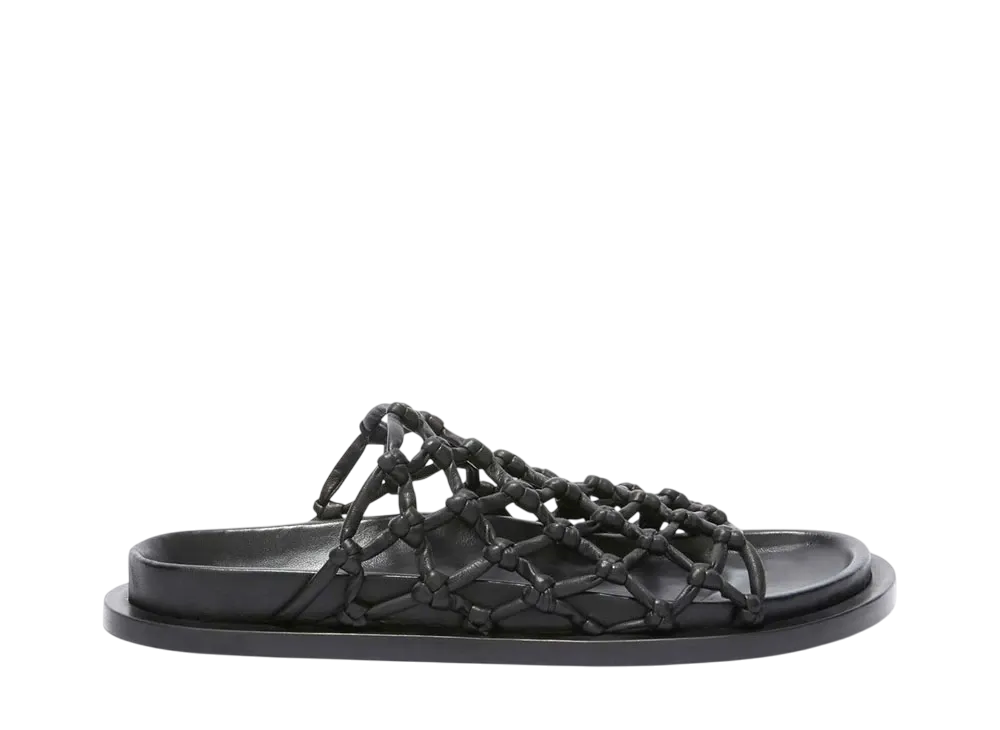 Jil Sander Women's Flat Sandals "Black"