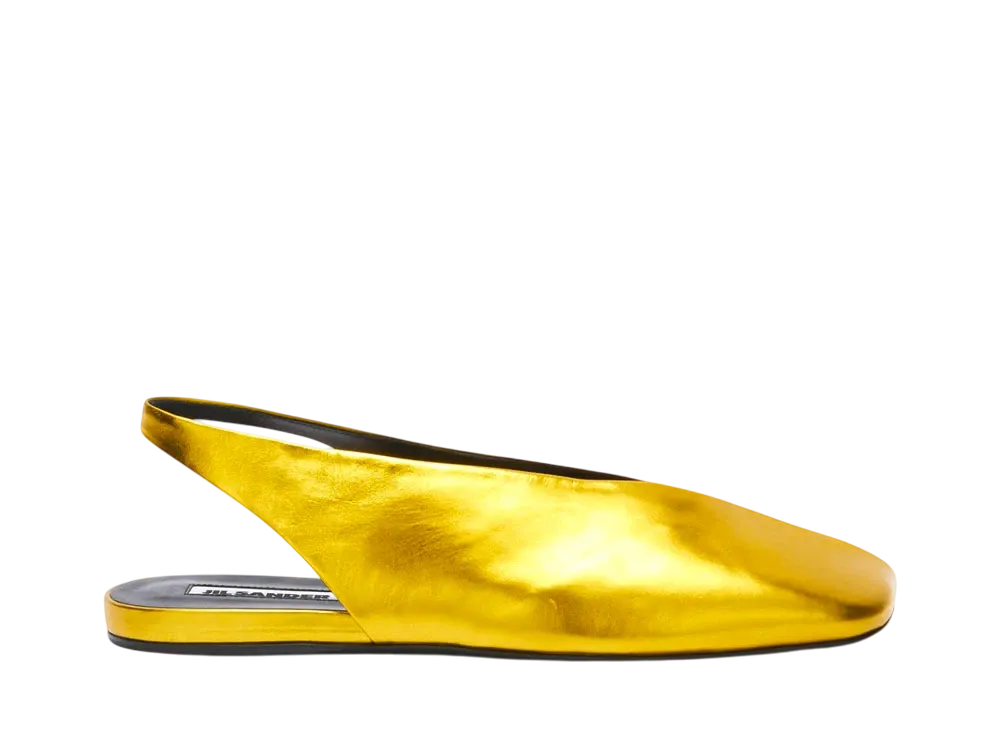 Jil Sander Women's Ballerinas "Gold"