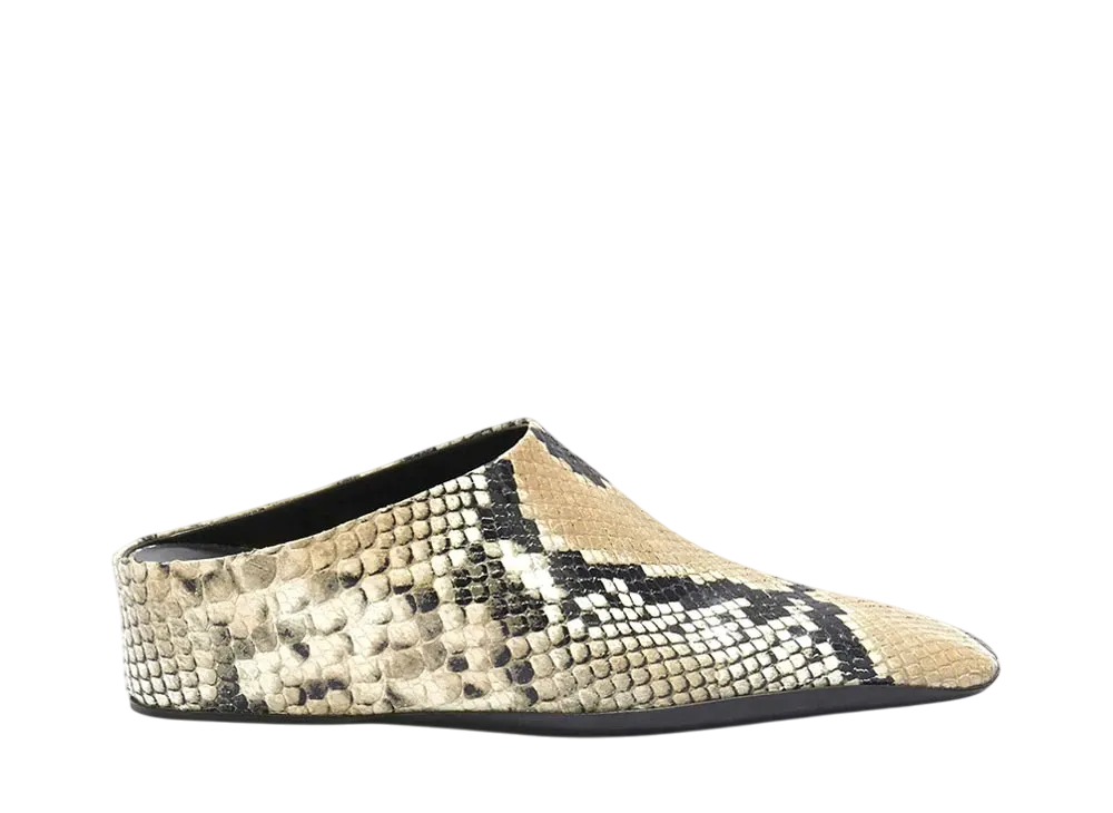 Jil Sander Women's Mules "Hazelnut Mouline"