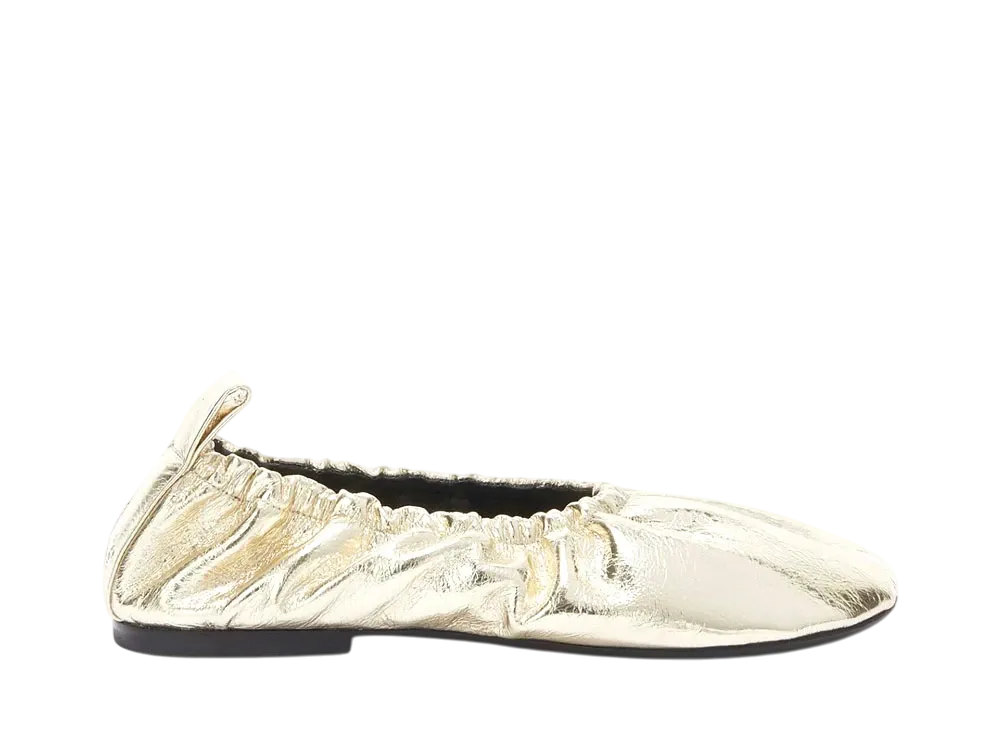 Jil Sander Women's Ballerinas "Gold"