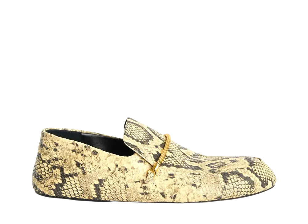 Jil Sander Women's Snake Loafers "Jay"